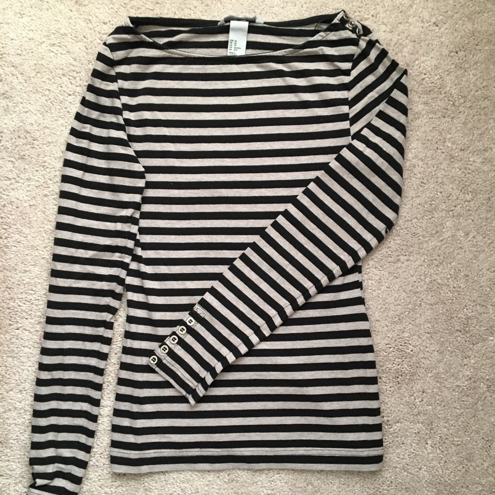 H&m striped long sleeve